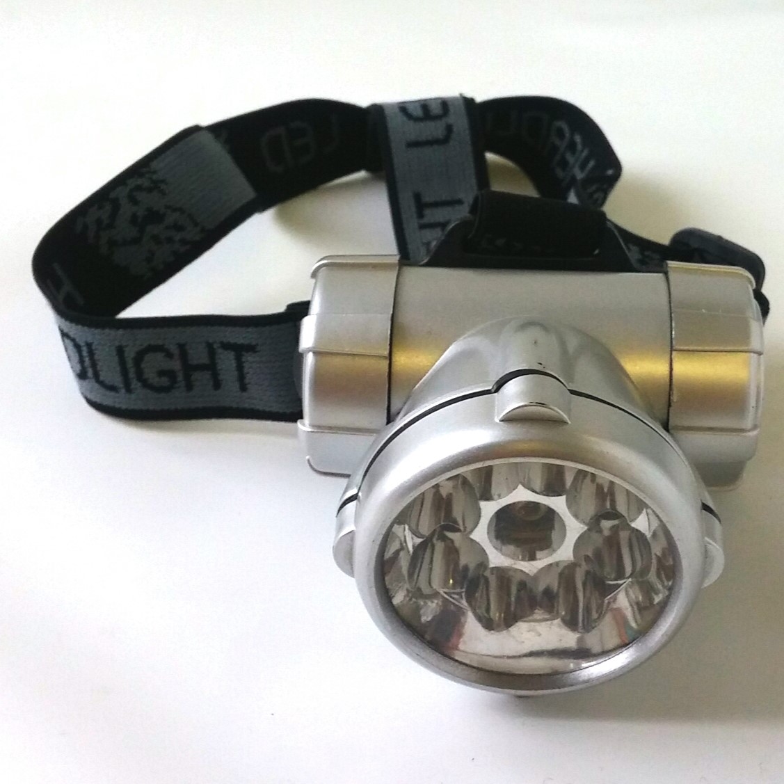Headlight 8 leds + laser sight