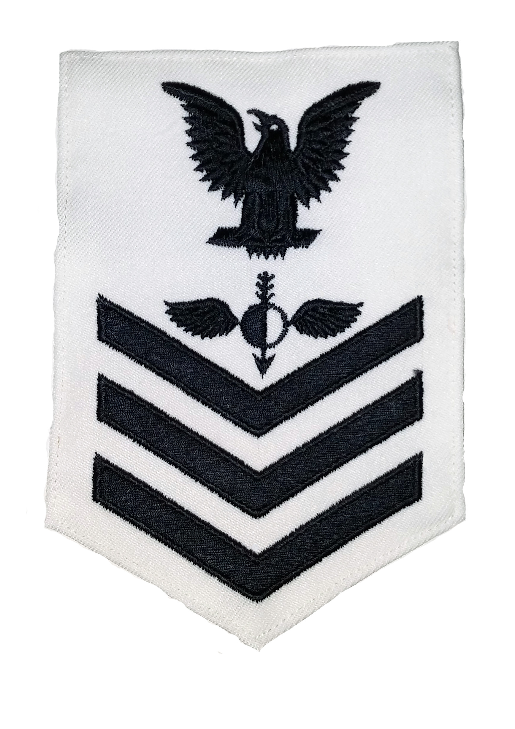 White U.S eagle patch