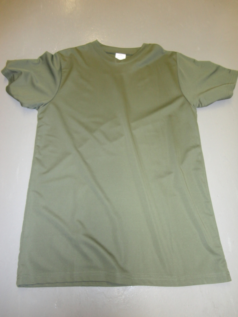 SGS humidity control olive drab t-shirt
