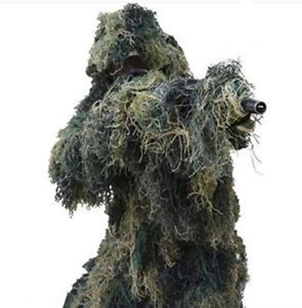 Woodland ghillie suit