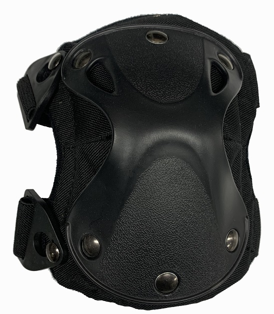 Black tactical elbow pads