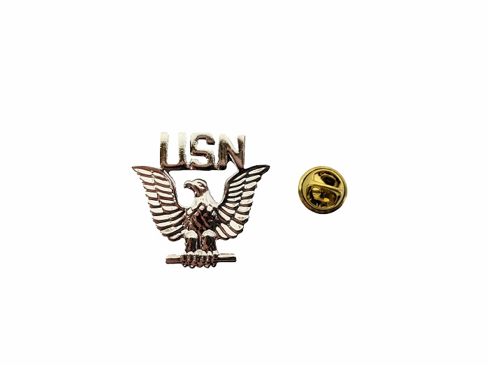 "U.S.N" steel pin