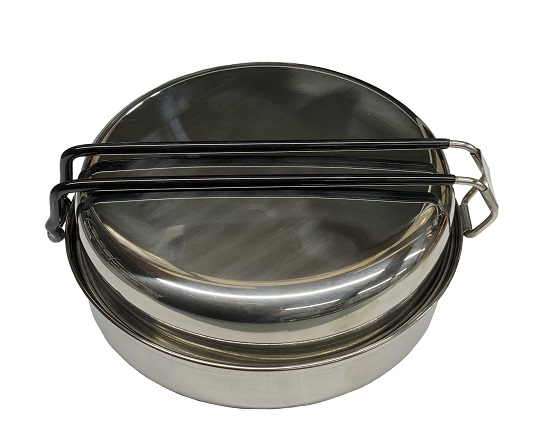 Stainless steel 5-piece mess kit Rothco