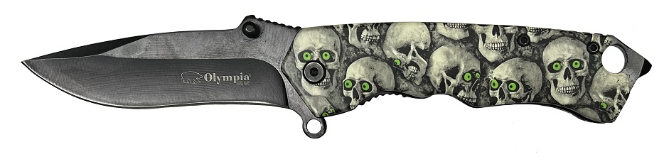 Couteau tête de mort