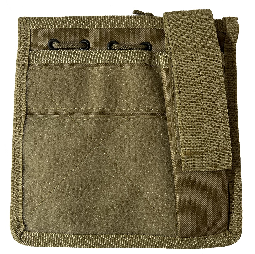 Tan pouch for map and pistol mag "MOLLE" system